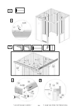 Предварительный просмотр 64 страницы Weka Holzbau 513.2020.24.00 Assembly Instructions Manual