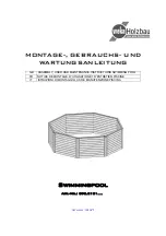 Weka Holzbau 593.3131 Series Assembly, User And Maintenance Instructions preview