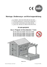 Предварительный просмотр 1 страницы Weka Holzbau 818.0100.10400 Assembly, User And Maintenance Instructions