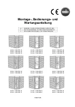 Предварительный просмотр 1 страницы Weka 539.2015.30 Assembly, User And Maintenance Instructions