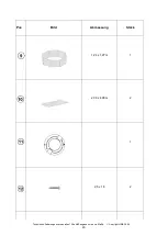 Preview for 44 page of Weka 593.3131 Assembly, User And Maintenance Instructions