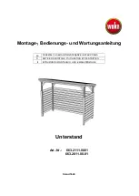 Weka 663.2111.00.01 Assembly, User And Maintenance Instructions preview