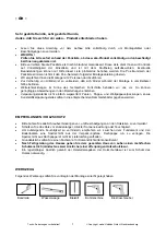 Предварительный просмотр 2 страницы Weka 815.1212 Series Assembly, User And Maintenance Instructions