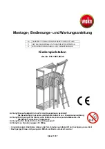 Preview for 1 page of Weka 816.1003.00.00 Assembly, User And Maintenance Instructions