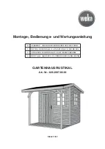 Preview for 1 page of Weka 820.2007.00.00 Assembly, User And Maintenance Instructions