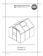 Weka CLASSIC 1 Assembly Instructions Manual preview