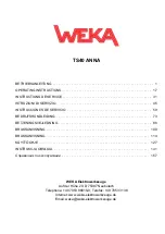 Weka TS40 Anna Operating Instructions Manual preview