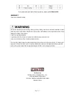 Preview for 7 page of Wel-Bilt 142265 Owner'S Manual