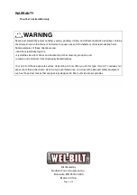 Preview for 8 page of Wel-Bilt 20668 Owner'S Manual