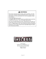 Предварительный просмотр 13 страницы Wel-Bilt 24288 User Manual