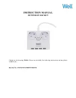 Preview for 1 page of WEL EXTS-2S3M-PROT/USB4-WL Instruction Manual