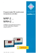 Preview for 1 page of WELBA MRF-2 Series Installation And Operating Instructions Manual