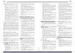 Preview for 20 page of Welbach ENTRIX 315A User Manual