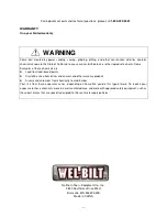 Preview for 11 page of Welbilt 1188 Owner'S Manual