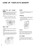 Preview for 12 page of Welbilt ABM-1OO-4 Owner'S Manual