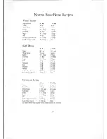 Preview for 17 page of Welbilt ABM 3600 Instruction Manual And Recipe Booklet