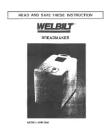 Предварительный просмотр 1 страницы Welbilt ABM2900 Instruction Manual