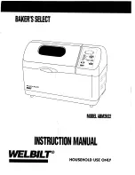 Welbilt Baker's Select ABM2H22 Instruction Manual предпросмотр