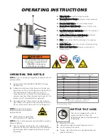 Preview for 7 page of Welbilt Cleveland KGT12TGB Installation, Operation, Maintenance, Parts & Service