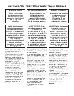 Preview for 3 page of Welbilt CLEVELAND MKGL-100-T Table Of Contentsstatement Of Responsibilities