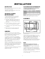 Preview for 4 page of Welbilt Cleveland Range KGT-12-T Installation, Operation And Service Manual