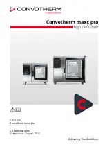 Welbilt Convotherm maxx pro User Manual предпросмотр