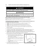 Preview for 20 page of Welbilt Convotherm OES 6.10 Mini Installation, Operation And Maintenance Manual