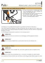 Preview for 72 page of Welbilt CREM Pulse User Manual