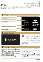 Preview for 90 page of Welbilt CREM Pulse User Manual