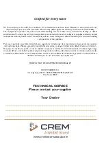 Preview for 92 page of Welbilt CREM Pulse User Manual