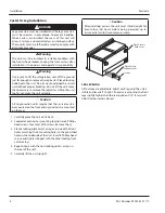 Preview for 8 page of Welbilt Delfield 402P Original Installation And Instruction Manual