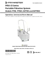 Welbilt Frymaster MPF50 Operation, Service And Parts Manual preview
