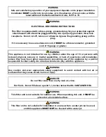 Preview for 2 page of Welbilt Frymaster PF110 Installation, Operation And Maintenance Manual