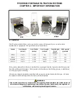 Preview for 8 page of Welbilt Frymaster PF110 Installation, Operation And Maintenance Manual