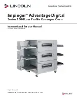 Preview for 1 page of Welbilt Lincoln Impinger 1600 Series International Service Manual