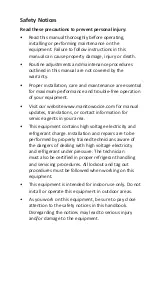 Preview for 3 page of Welbilt Manitowoc NEO UDP0080A Technician'S Handbook