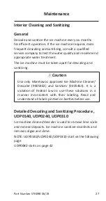 Preview for 27 page of Welbilt Manitowoc NEO UDP0080A Technician'S Handbook