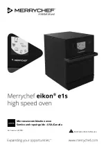 Предварительный просмотр 1 страницы Welbilt Merrychef eikon e1s Manual