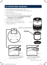 Предварительный просмотр 8 страницы Welcare PureAir WPA100 Instruction Manual &  Warranty Information