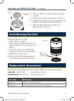 Preview for 9 page of Welcare PureAir WPA200 Instruction Manual &  Warranty Information