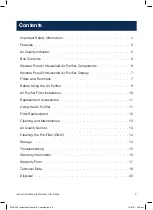 Preview for 3 page of Welcare PUREAIR WPA300 Instruction Manual &  Warranty Information