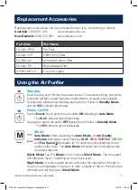 Preview for 11 page of Welcare PUREAIR WPA300 Instruction Manual &  Warranty Information