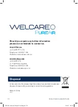 Preview for 20 page of Welcare PUREAIR WPA300 Instruction Manual &  Warranty Information