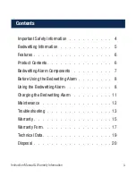 Preview for 3 page of Welcare WBA100 Instruction Manual &  Warranty Information