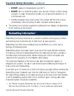 Preview for 5 page of Welcare WBA100 Instruction Manual &  Warranty Information