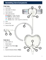 Предварительный просмотр 7 страницы Welcare WBA100 Instruction Manual &  Warranty Information