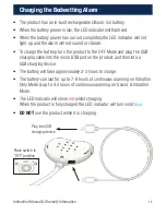 Preview for 11 page of Welcare WBA100 Instruction Manual &  Warranty Information