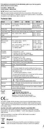 Preview for 7 page of Welcare WDT101 User Manual