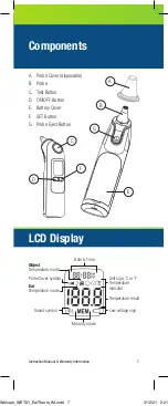 Preview for 7 page of Welcare WET100 Instruction Manual &  Warranty Information