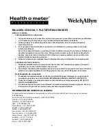 Предварительный просмотр 4 страницы Welch Allyn 160KGWA User Instructions